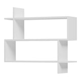 Raft de perete Parallel, Alb, 70x22x65.5 cm