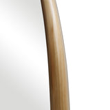 Oglinda ovala cu rama Naturala Marly, 50x127 cm