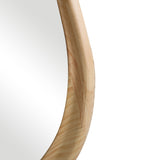 Oglinda ovala cu rama, Baloa, 44x80 cm