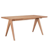 Set de sufragerie Winslow set 5 piese nuc deschis 160x85x75 cm