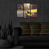 Tablou Canvas cu Led 3PATİACT, Multicolor, 66x45 cm