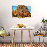 Tablou Canvas cu Led 3PATİACT, Multicolor, 66x45 cm