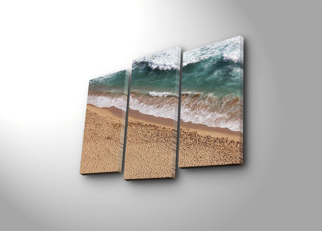 Tablou Canvas cu Led 3PATİACT, Multicolor, 66x45 cm