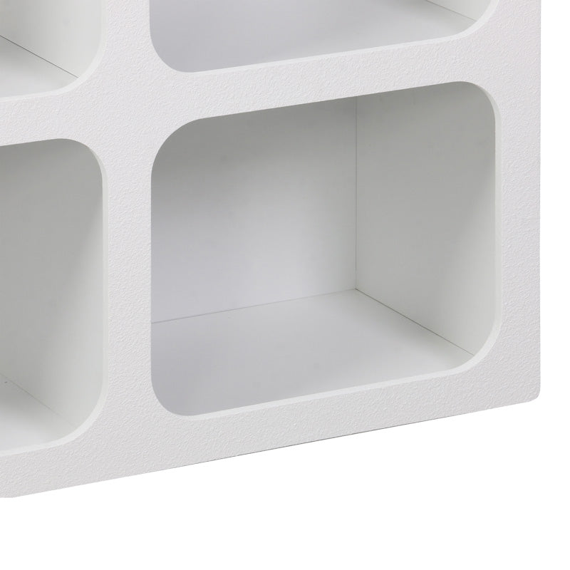 Bufet cu rafturi Emersi, Alb, 120x35x76 cm