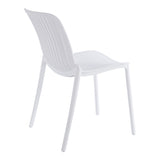 Teragi stackable scaun pp cu UV protection alb 58x43.5x82cm