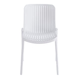 Teragi stackable scaun pp cu UV protection alb 58x43.5x82cm