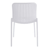 Teragi stackable scaun pp cu UV protection alb 58x43.5x82cm