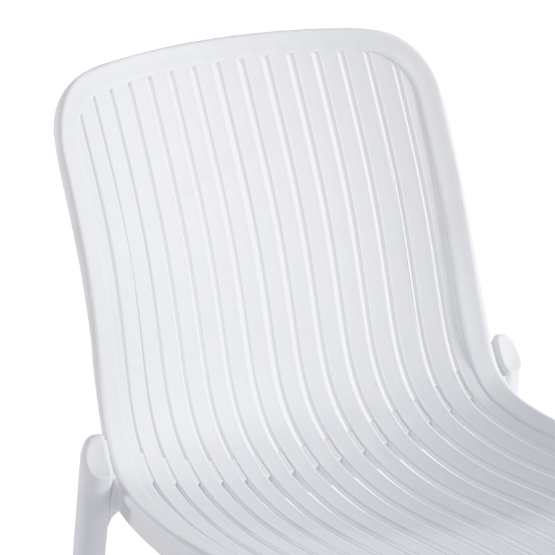 Teragi stackable scaun pp cu UV protection alb 58x43.5x82cm