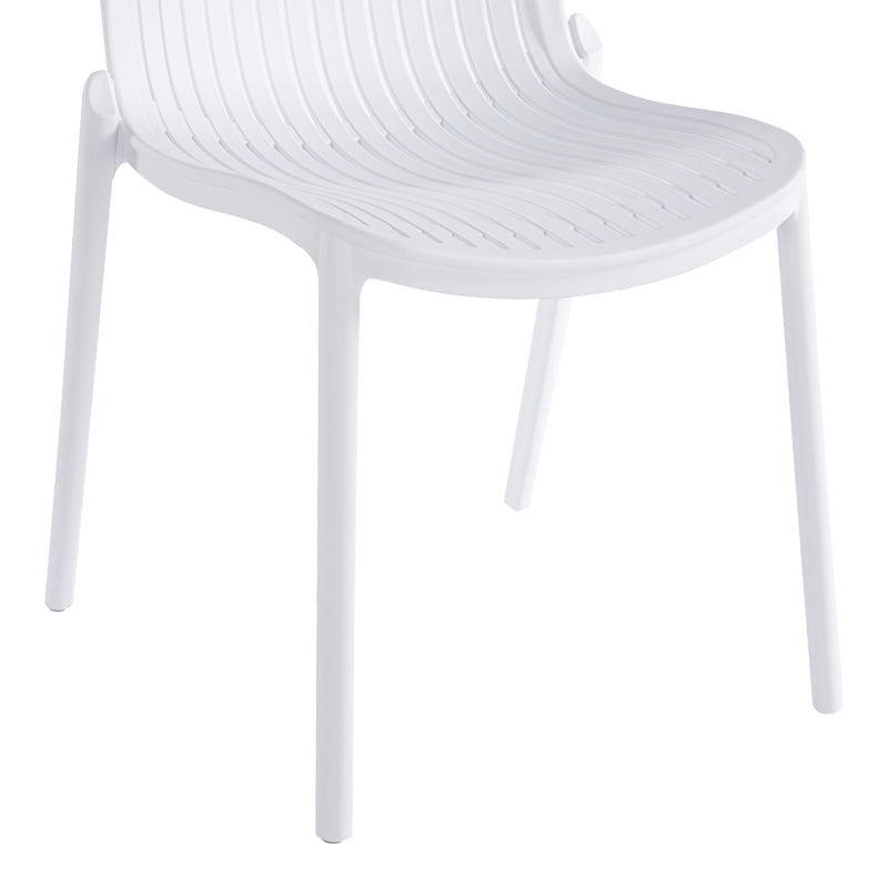 Teragi stackable scaun pp cu UV protection alb 58x43.5x82cm