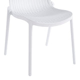 Teragi stackable scaun pp cu UV protection alb 58x43.5x82cm