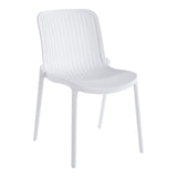 Teragi stackable scaun pp cu UV protection alb 58x43.5x82cm