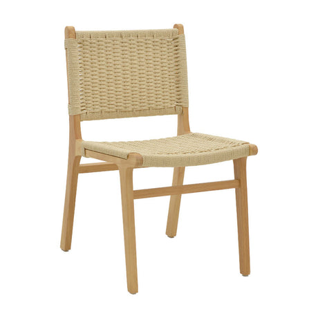 Scaun Julien din Natural si sfoara Natural 61x54x85 cm, 49x59 cm