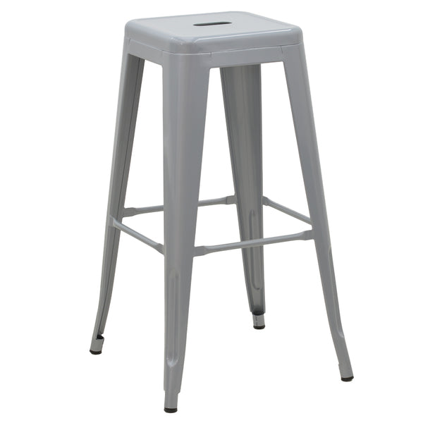 Scaun de bar Utopia metal 42x42x76cm