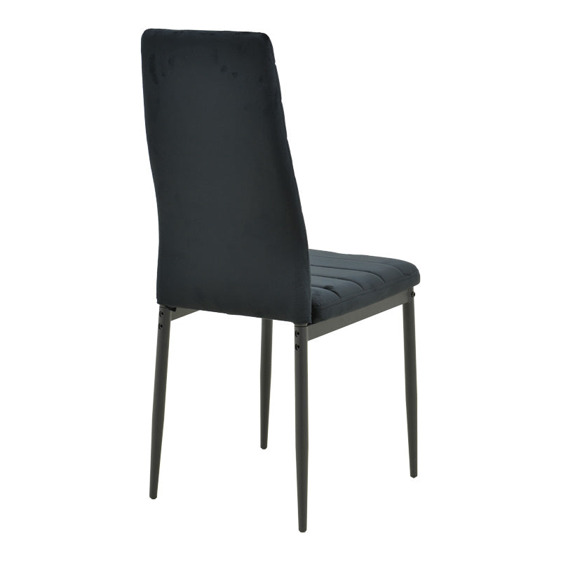 Scaun catifea Parker, Catifea, 39x48x95 cm