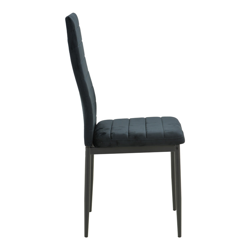 Scaun catifea Parker, Catifea, 39x48x95 cm