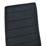 Scaun catifea Parker, Catifea, 39x48x95 cm