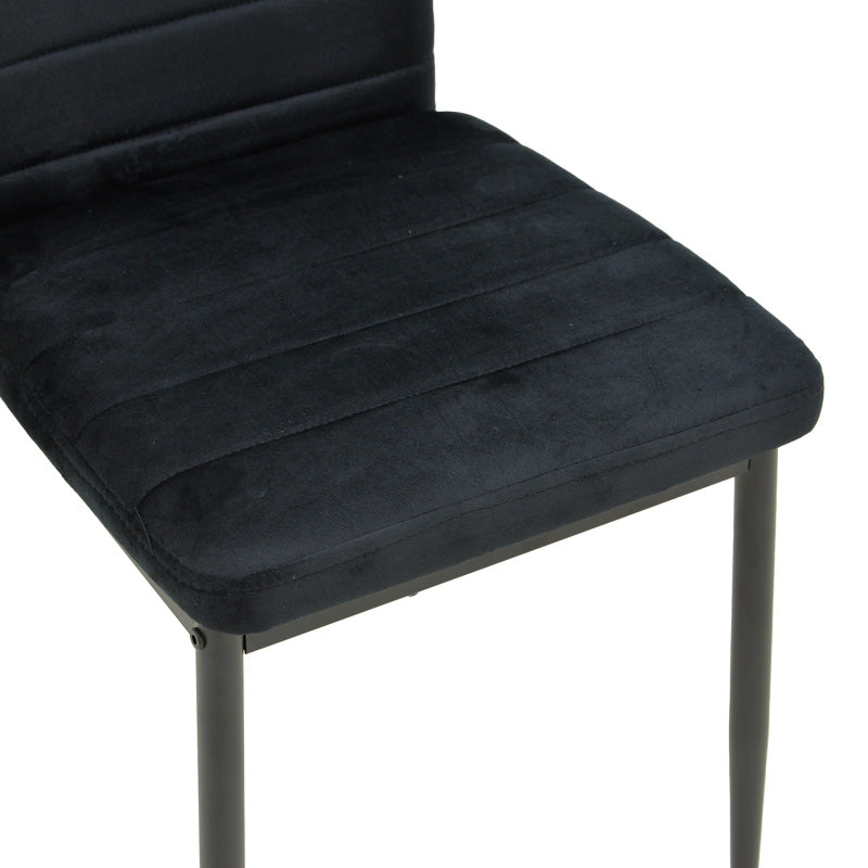 Scaun catifea Parker, Catifea, 39x48x95 cm