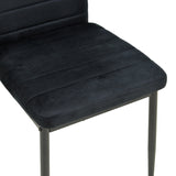 Scaun catifea Parker, Catifea, 39x48x95 cm
