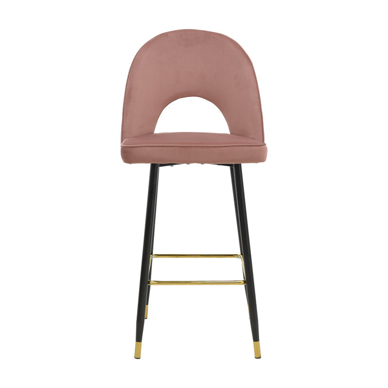 Scaun de bar Medium height bar, 48x50x107 cm - Negru-Auriu