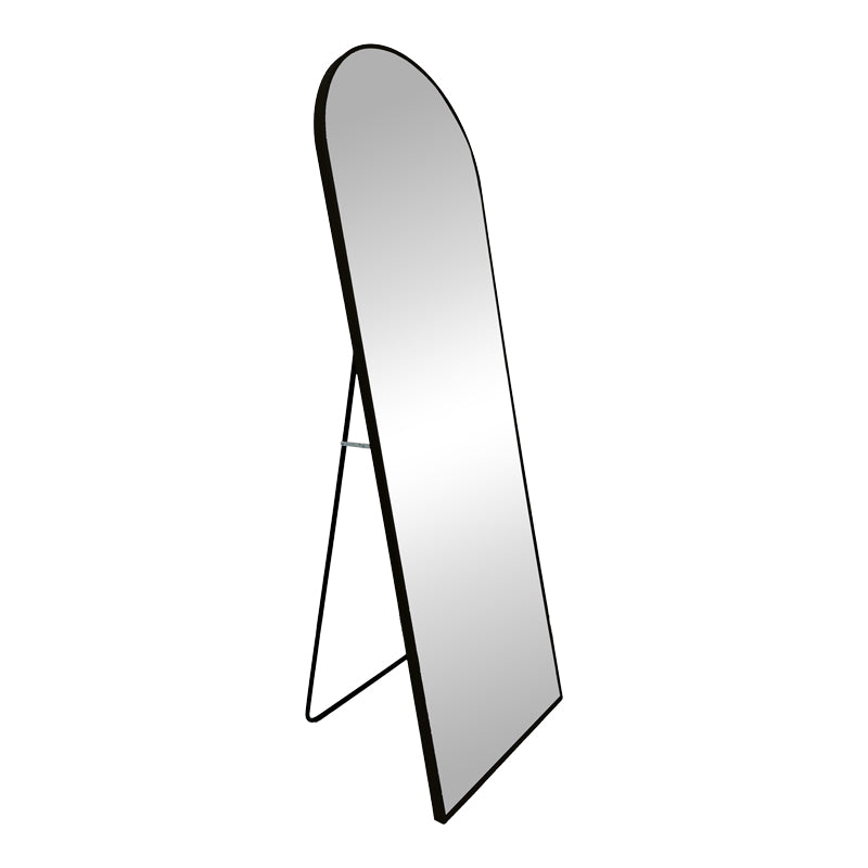 Oglinda Lorens, Aluminiu, Argintiu, 46x40x150 cm - Negru