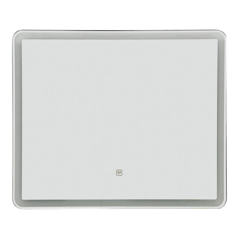 Oglinda cu LED Quadrou Inart, Moderna, Aluminiu, 60x3x50 cm