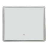 Oglinda cu LED Quadrou Inart, Moderna, Aluminiu, 60x3x50 cm