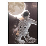 Tablou pictat pe pânza cu efect 3D Inart Mallo, Modern, Lemn/Pânza, 70x3.5x100cm