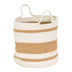Accesoriu Decorativ Coș decorativ cu functie de depozitare Horma, bumbac-juta, 30x30 cm, Nuante bej-maro