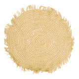 Covor din Juta Mibre, Natural, Dia. 120x1 cm