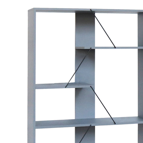 Biblioteca Tars Gri 84x26x154 cm