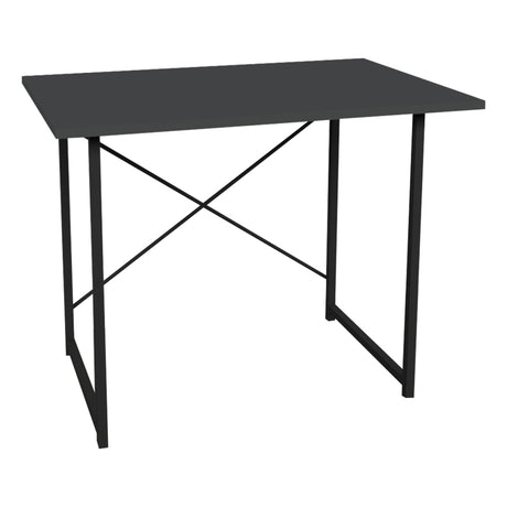 Birou Ustando, Stejar - Antracit, 90x60x72 cm