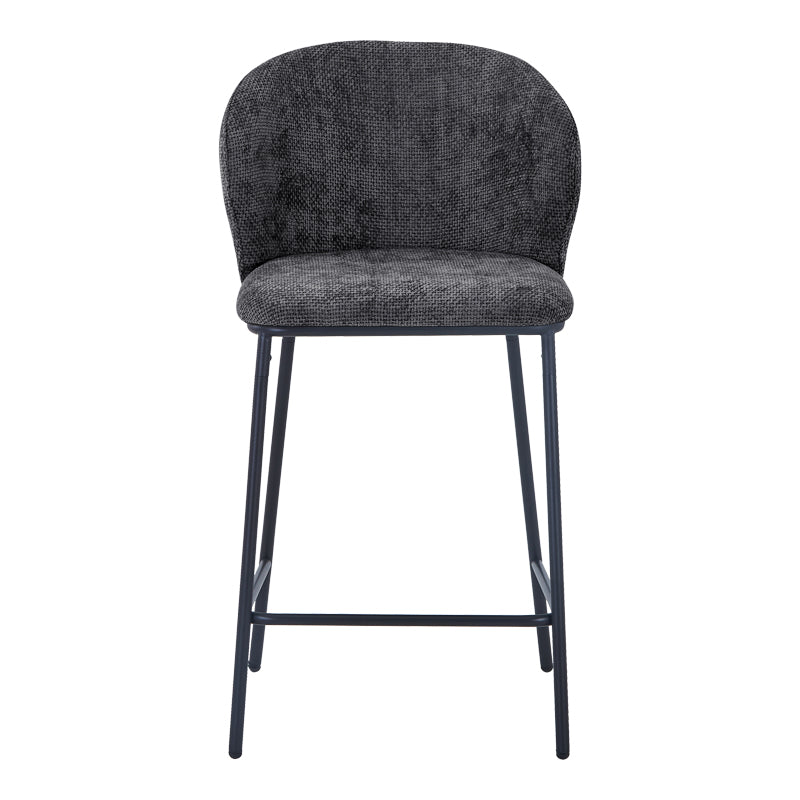 Scaun de bar Karg gri, 49x46x93 cm
