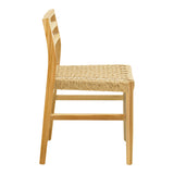 Scaun Tuga, lemn teak, împletitură PE, 50x58x86 cm