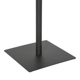 Masa cu design elegant Nerobian , Stil Modern, MDF, Culoare Nuc, 70x70x75 cm