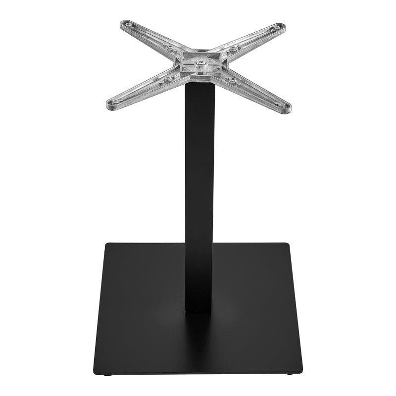 Bază de masă metalică Thonor, Negru, Metal, 48x48x73 cm