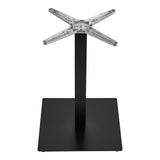 Bază de masă metalică Thonor, Negru, Metal, 48x48x73 cm