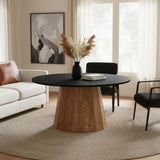 NATURAL - BLACK MARBLE