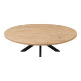 Masă de dining Jenma, Lemn de Mango Solid, 200x100x76 cm