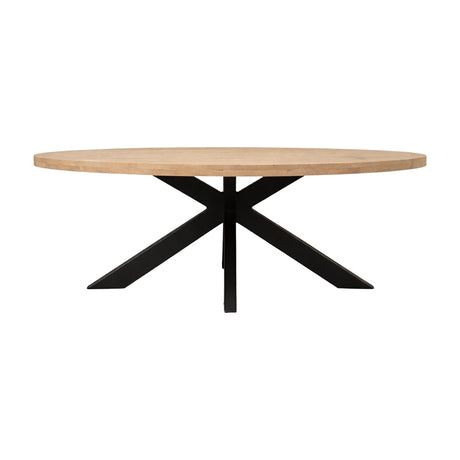 Masă de dining cu blat din lemn masiv mango Jenma, 180x90x76 cm