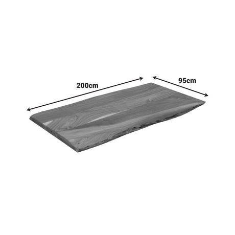 Blat masa Pozier, Nuc, 200x95x4 cm