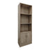 Biblioteca cu rafturi Tekaro, Lemn Sonoma, 57x33x180 cm