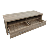 Comoda TV cu rafturi, Sonoma, Lemn, 120x45x42 cm