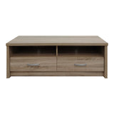 Comoda TV cu rafturi, Sonoma, Lemn, 120x45x42 cm