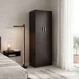 Dulap Athos cu 2 usi, 60x42x180 cm - Nuc