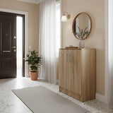 Pantofar cu funcție de depozitare Souken, lemn sonoma, 60x40x80 cm