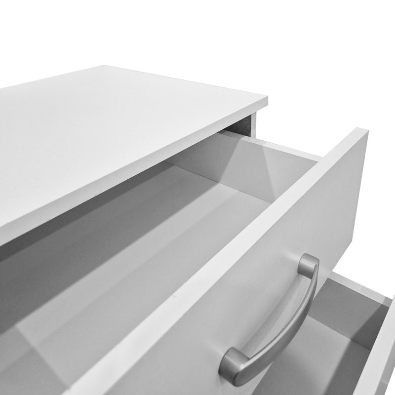 Noptieră modernă funcțională Athos pakoworld, Stil Modern, Material Lemn, Dimensiuni 48x40x41.5 cm.