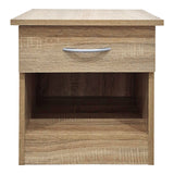 Noptieră Bedy bedside masă sonoma 40x34x42cm