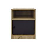 Noptieră Lenea bedside masă sonoma-antracit 40x40x50cm