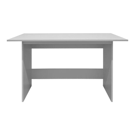 Birou de lucru cu funcție Taule, Modern, Alb, Lemn, 120x60x74 cm
