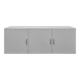 Dulap de haine Alvia three-leaf wardrobe loft alb 150x51x60cm